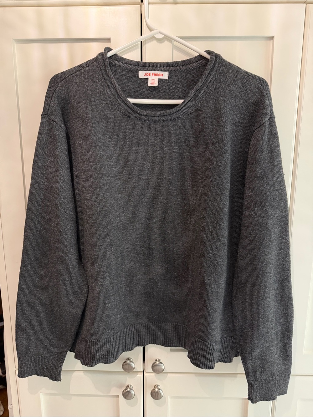 Joe Fresh Dark Gray Crewneck Sweater